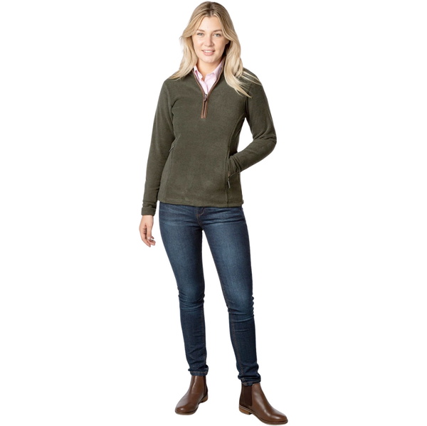 2025 Rydale Womens Huggate Overhead Fleece 406113 - Khaki
